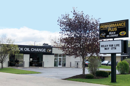oil change store in Sparta